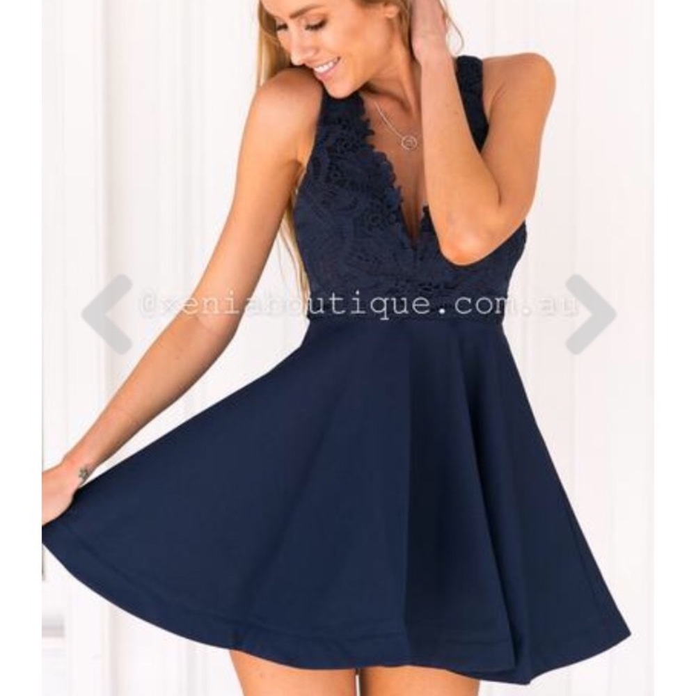 Navy prom/formal dress